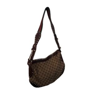 Gucci Monogram Brown Shoulder Bag